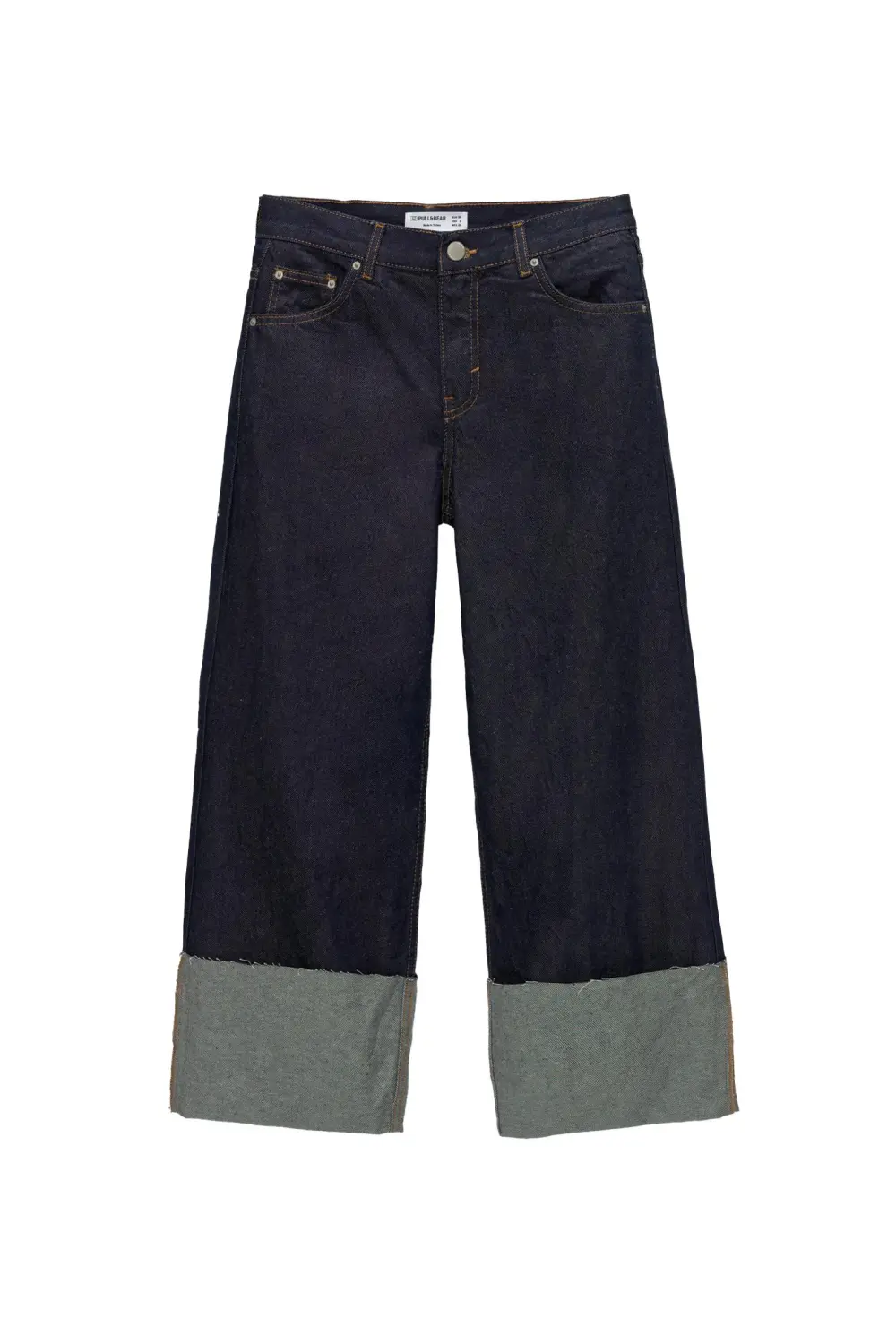 Jeans baggy vuelta bajo