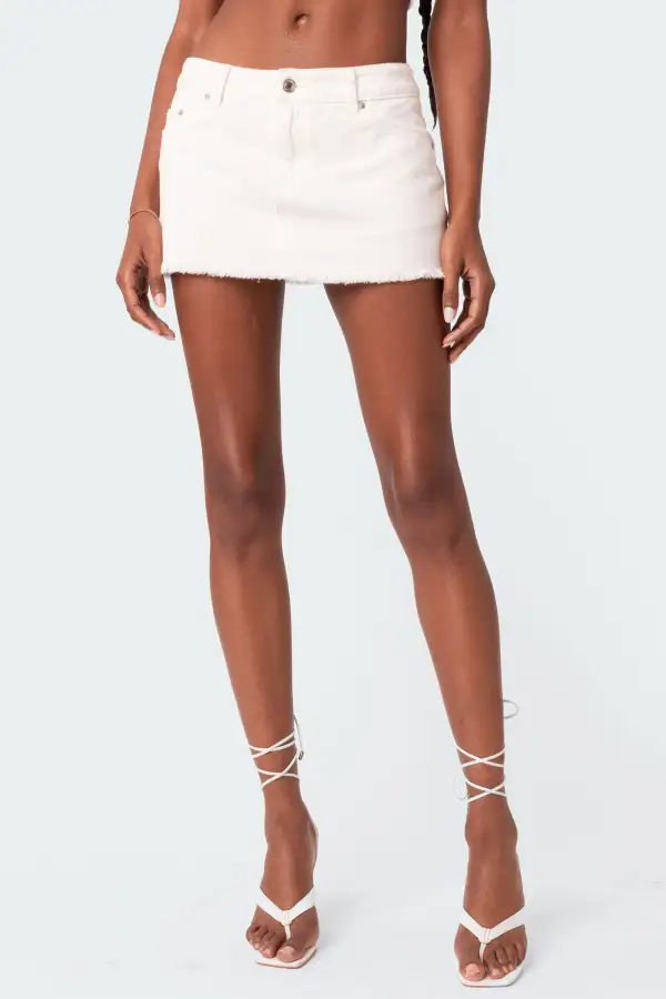 Micah Denim Mini Skirt