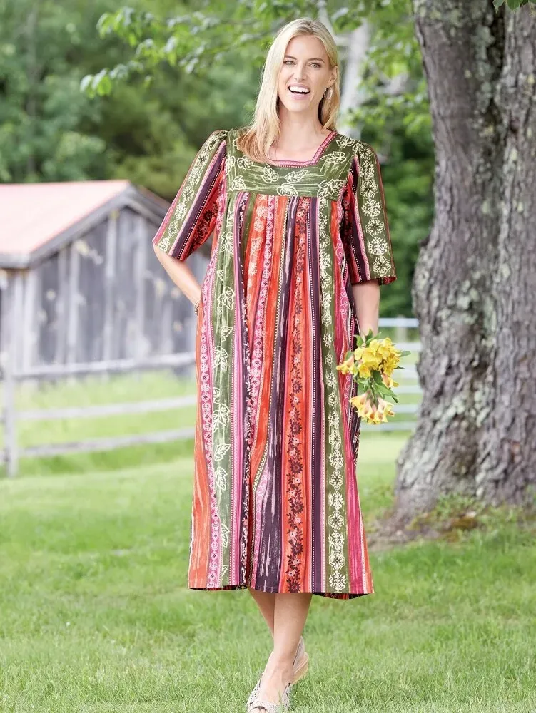 Falling Leaves Muumuu