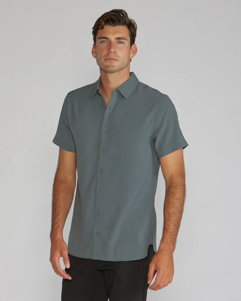 Vista Short Sleeve Button Down