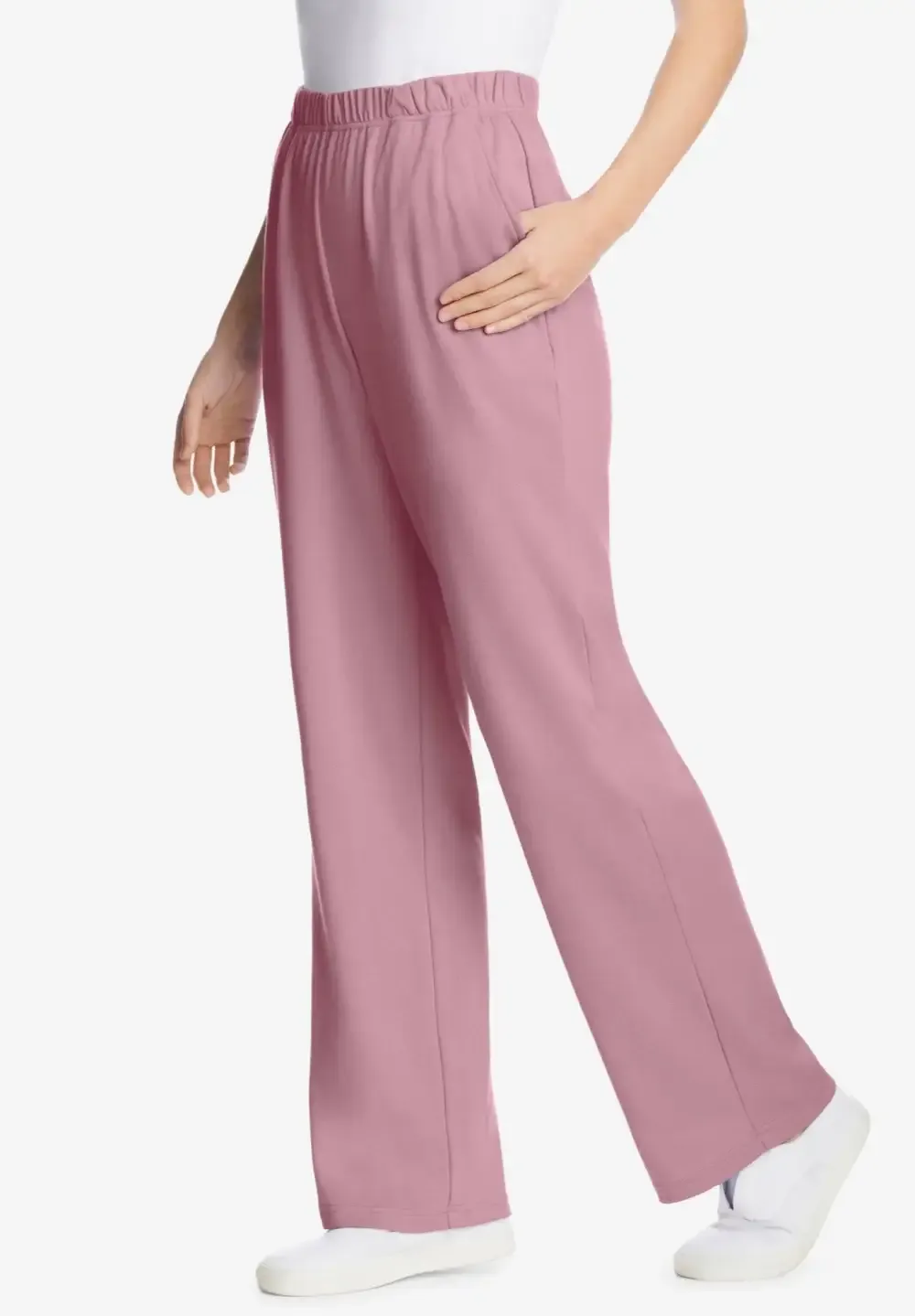 7-Day Knit Wide-Leg Pant