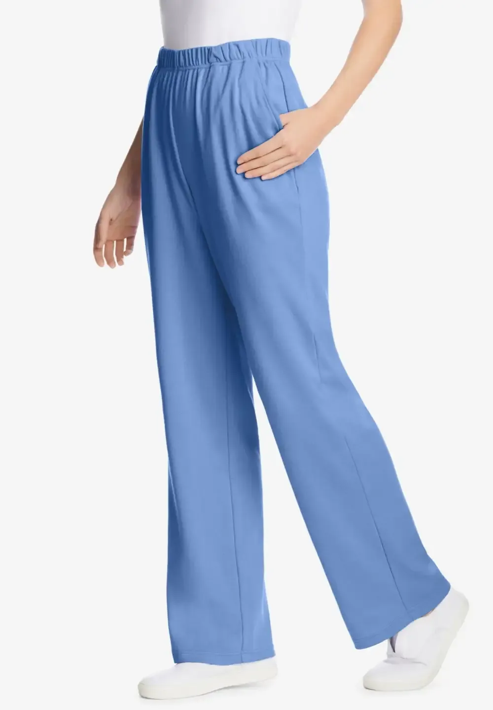7-Day Knit Wide-Leg Pant