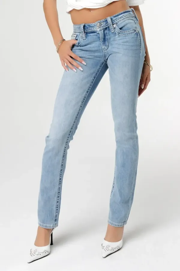 Cross Couture Straight Jeans