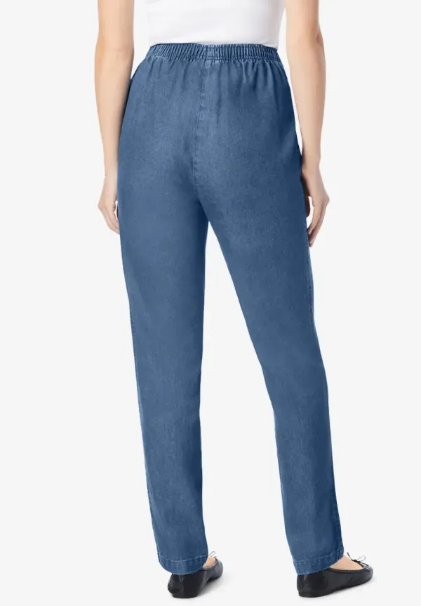 7-Day Straight-Leg Denim Jean
