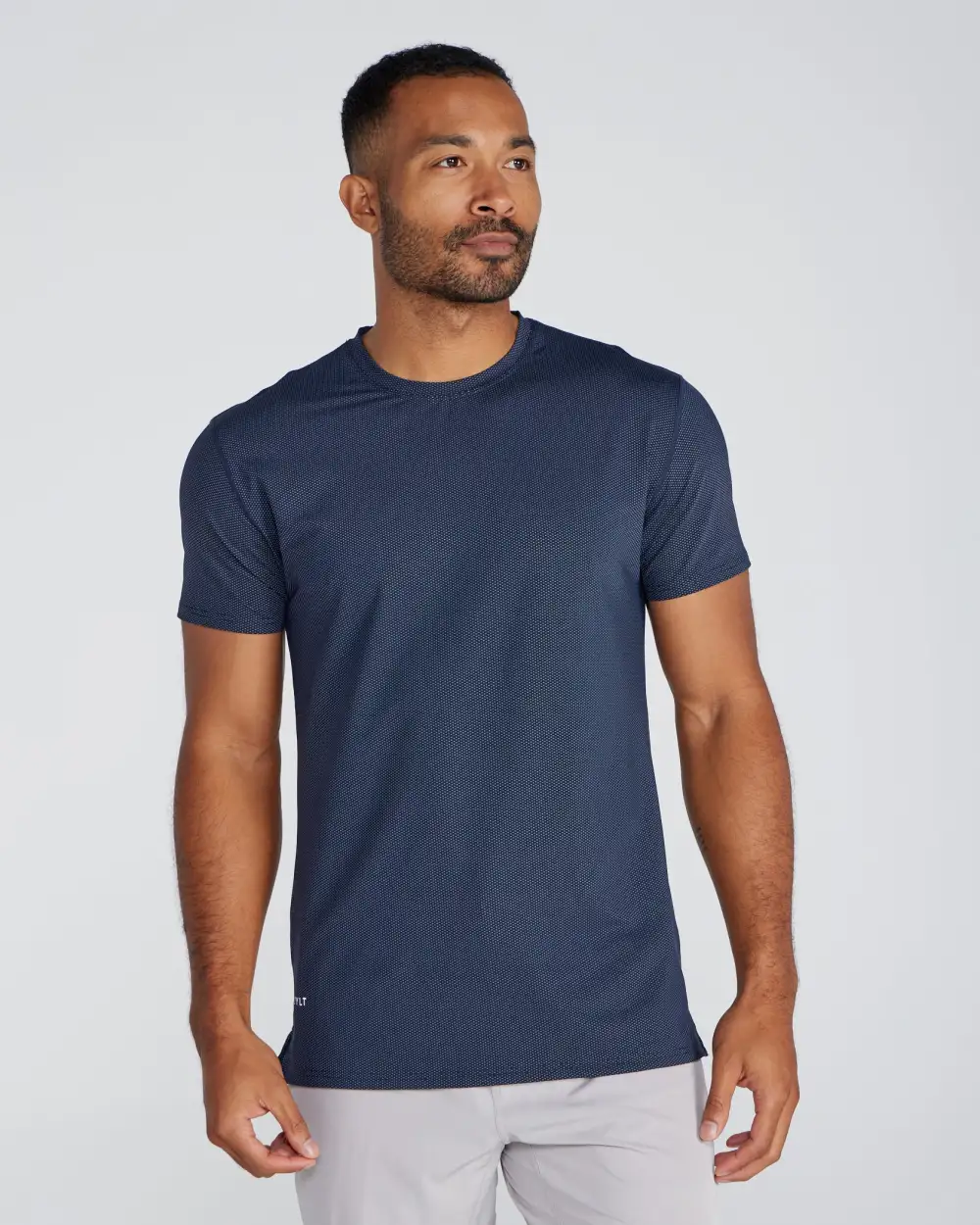 Pulse Short Sleeve Split Hem