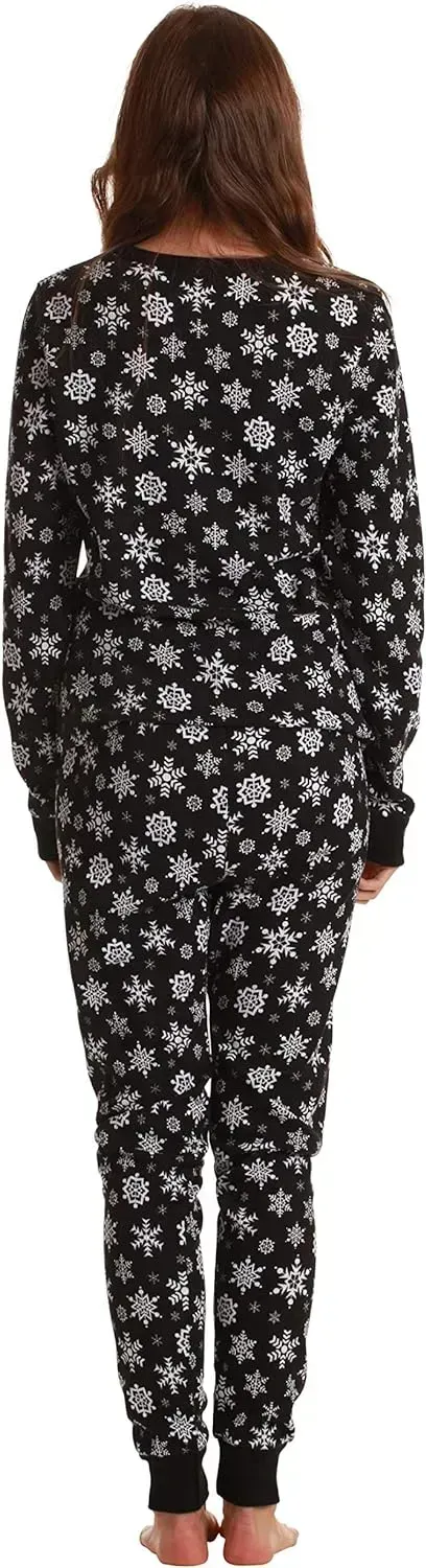 Women's Thermal Underwear Pajamas Set