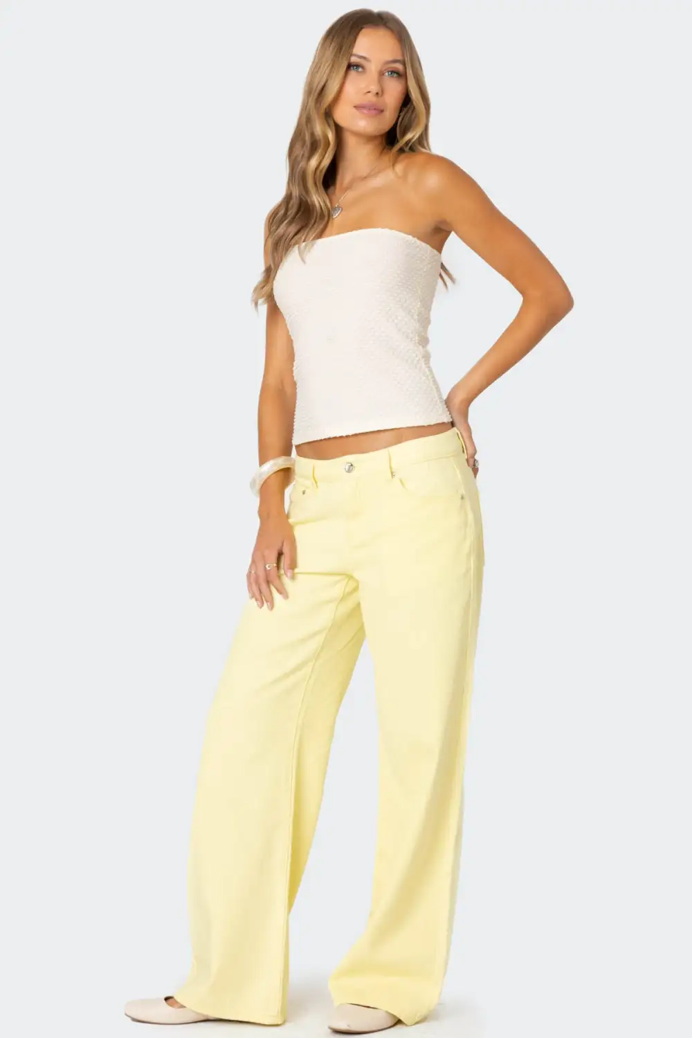 Albina Textured Tube Top