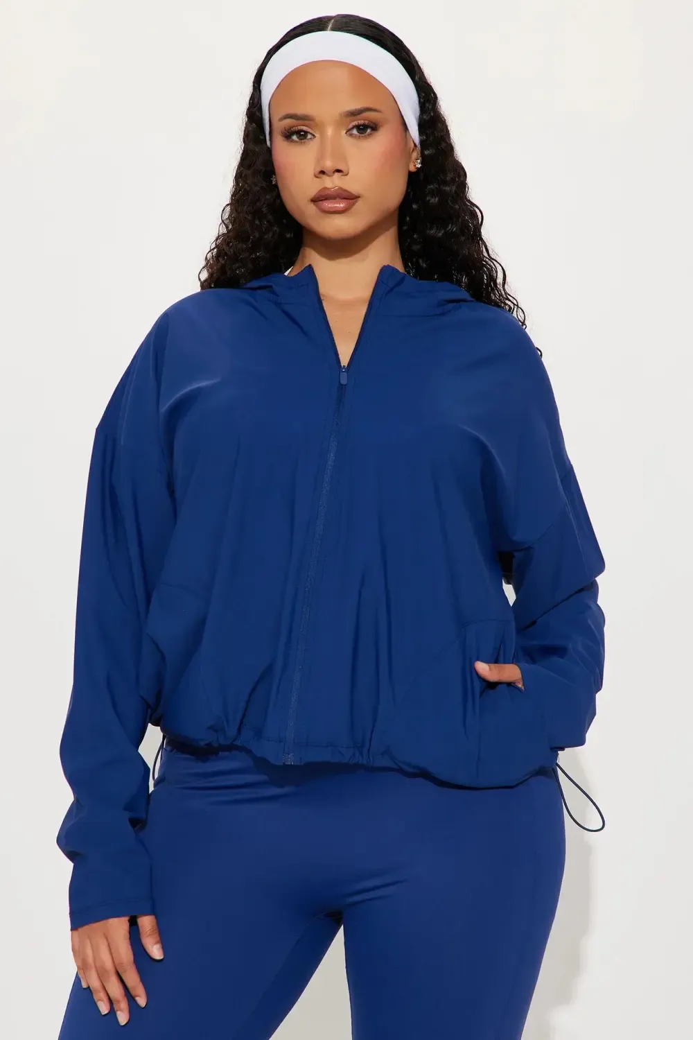 Double It Active Jacket - Midnight Blue