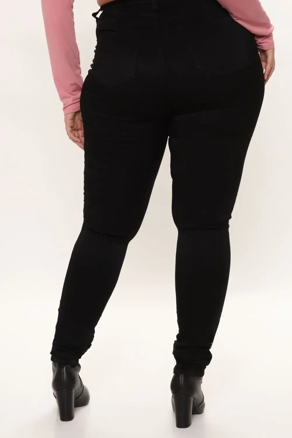 Tall Eva Super Soft Curvy Skinny Jean - Black