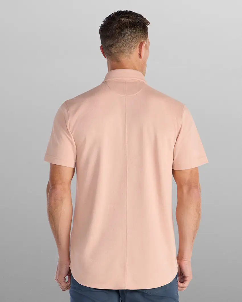 Bayside Oxford Short Sleeve Button Down