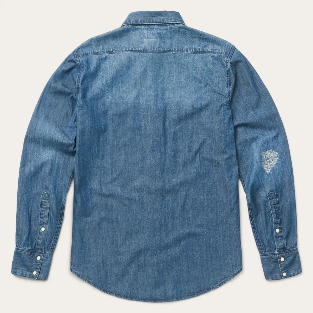 Medium Blue Denim Shirt