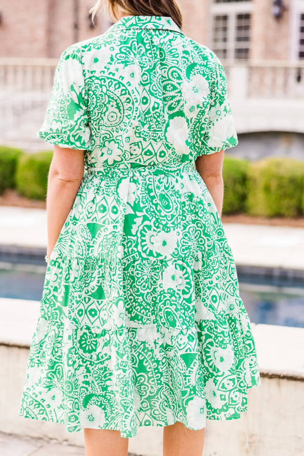 One Deep Breath Dress, Green