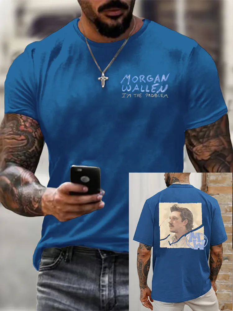 Men'S Morgan Wallen I Am The Problem Tour 2025 T-Shirt