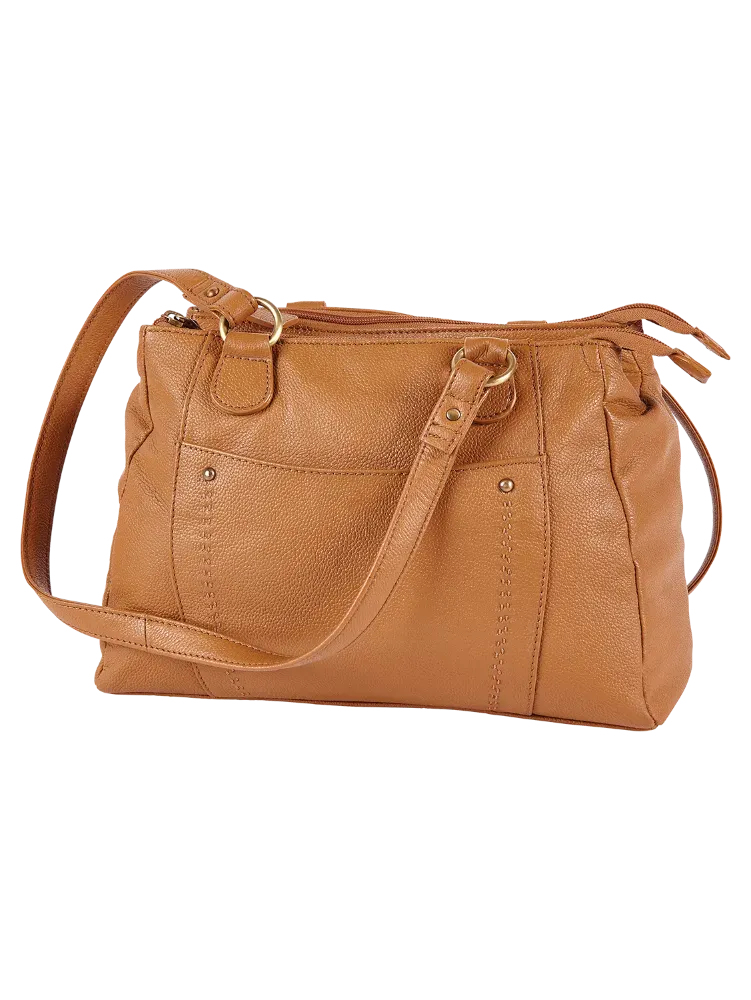 Ella Simone Rockingham Leather Organizer Bag