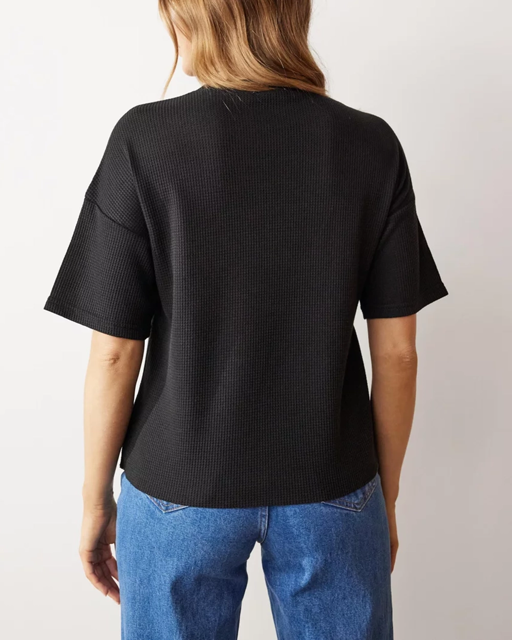 Sasha Waffle SS Tee