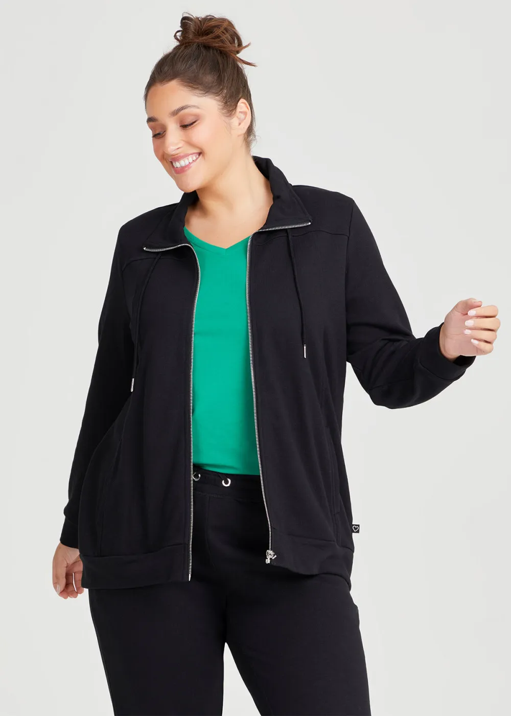 Funnel Neck Active Jacket