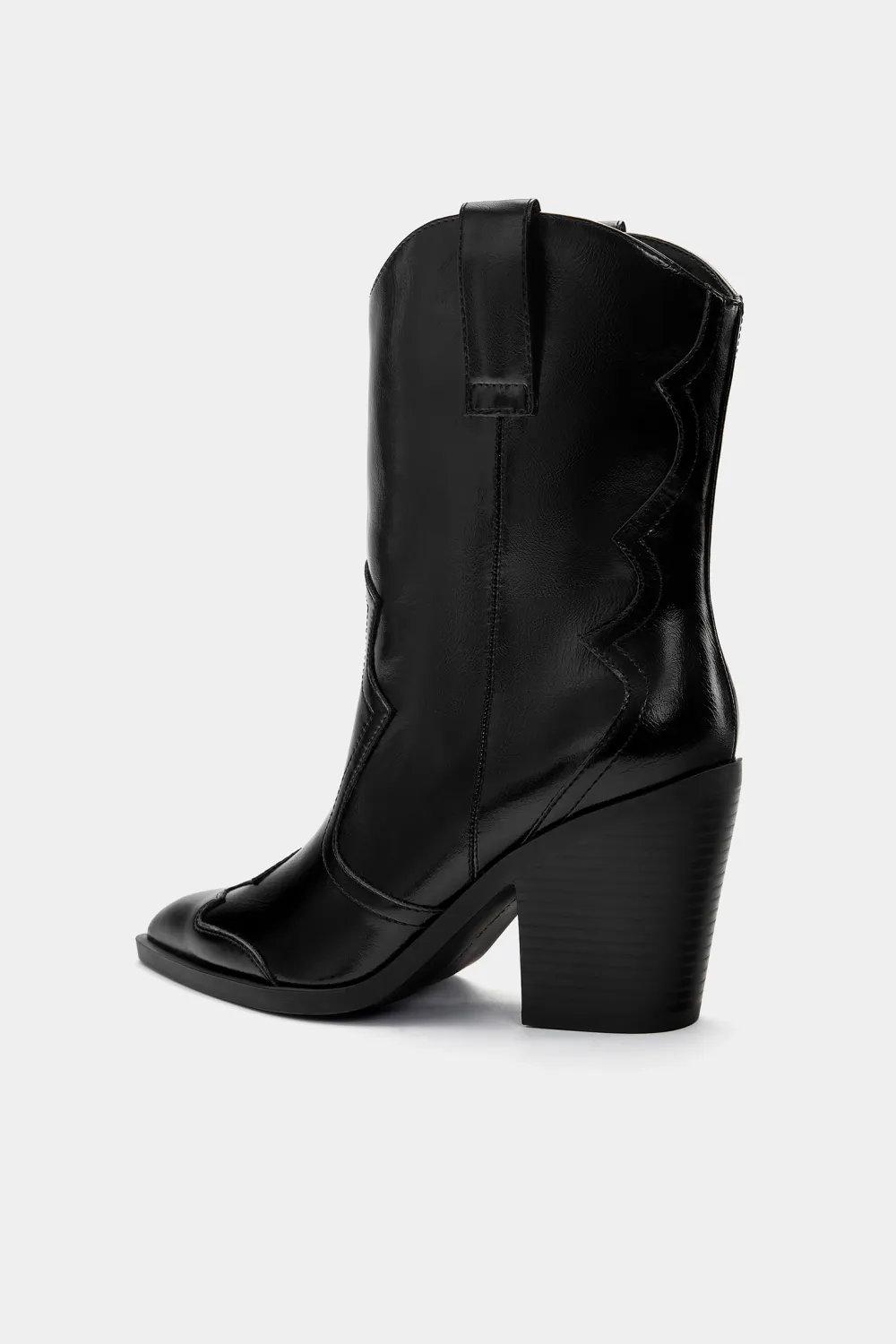Botines tacón cowboy