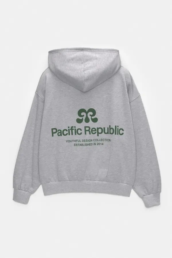 Sudadera boxy Pacific Republic