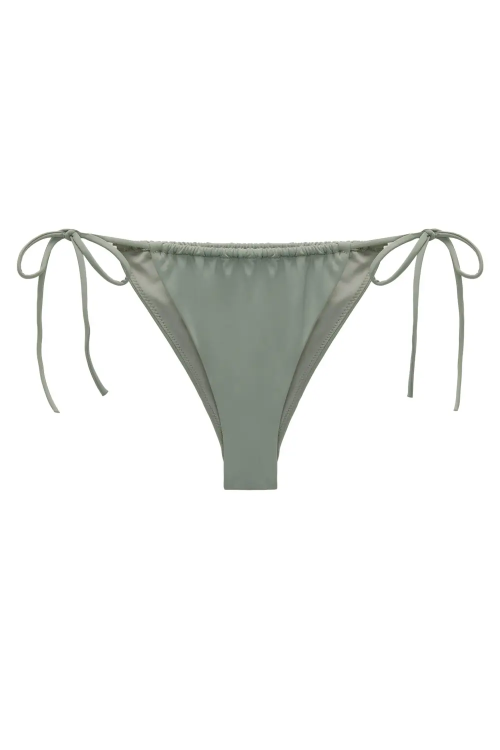 Basic gathered bikini bottoms