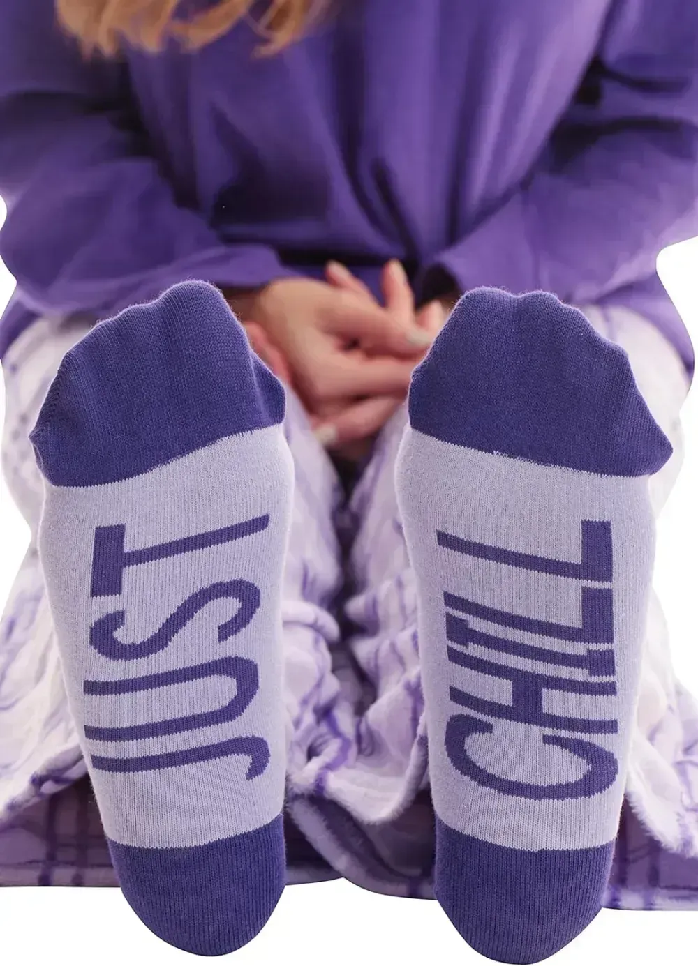 Women’s Pajama Pant Set - Nightgown with Matching Socks