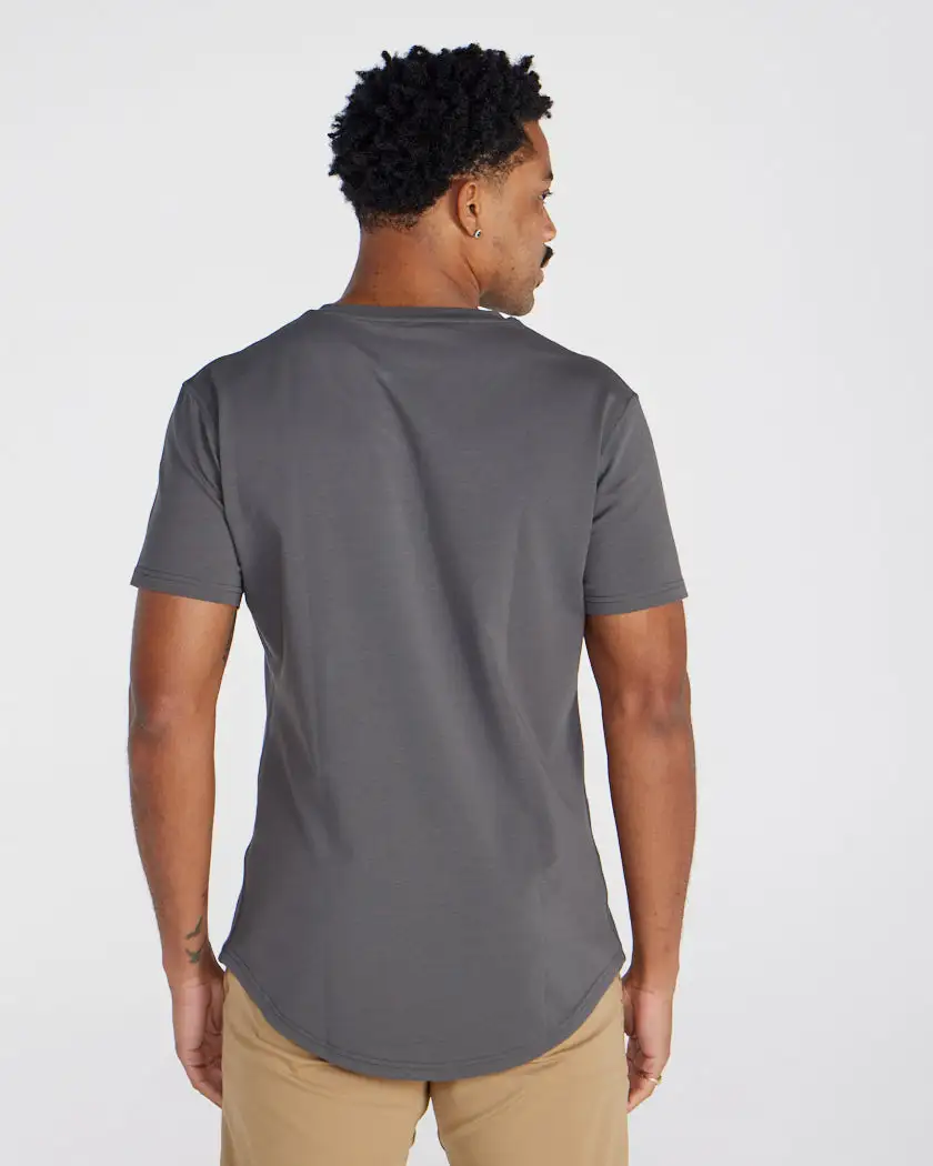 Drop-Cut V-Neck: Lux