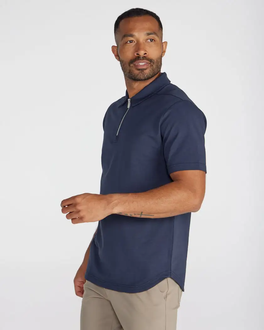 Lux Zip Polo