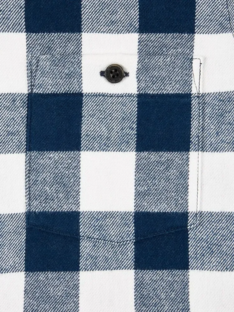 Women's Buffalo Check Flannel Boyfriend Shirt