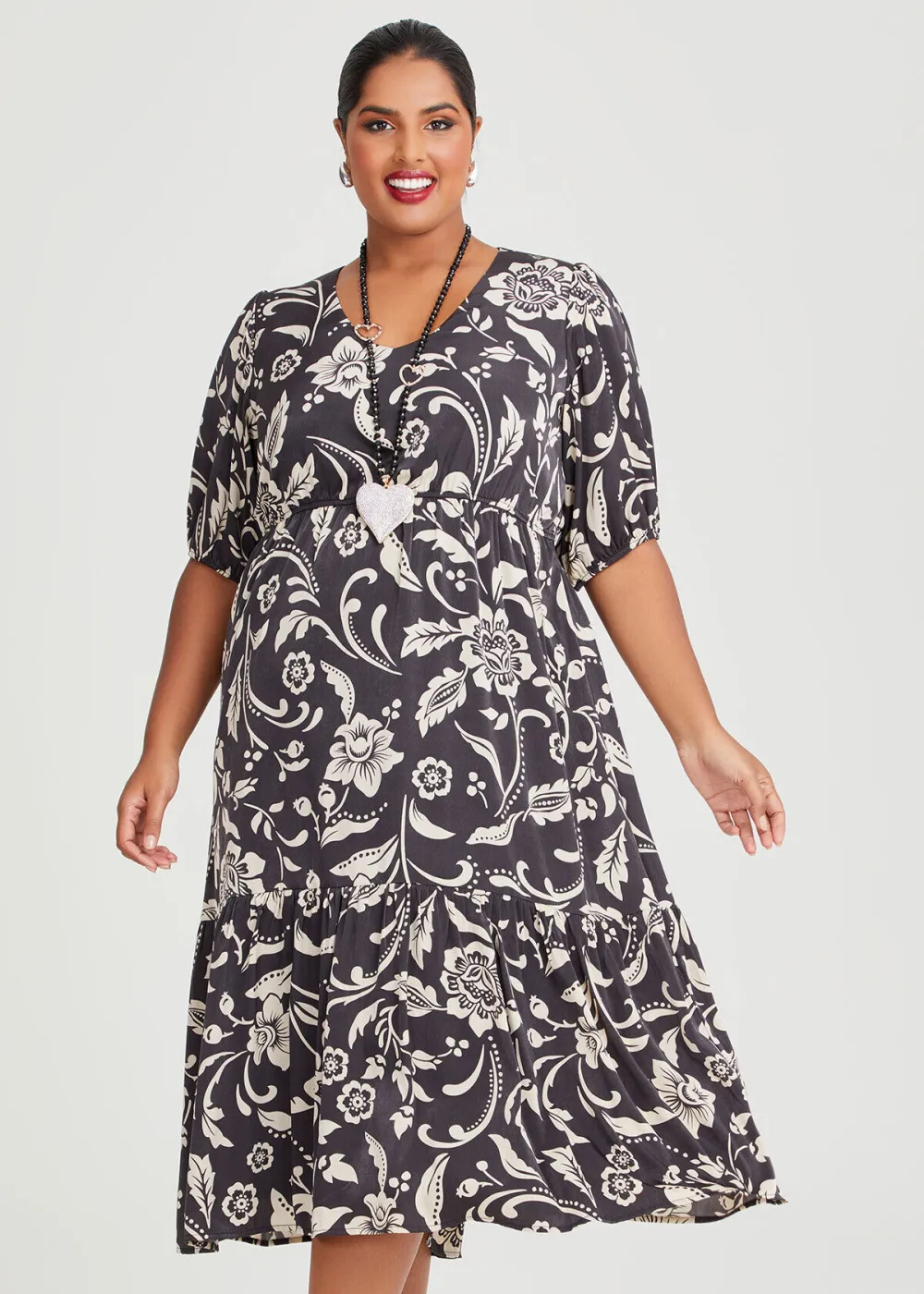 Danni Luxe Midi Dress