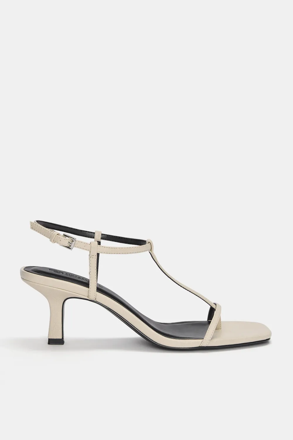 Sandalias tacón tira