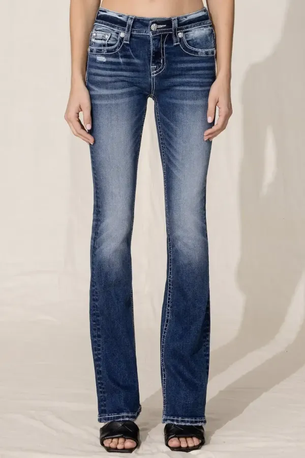 U2 Horseshoe Bootcut Jeans