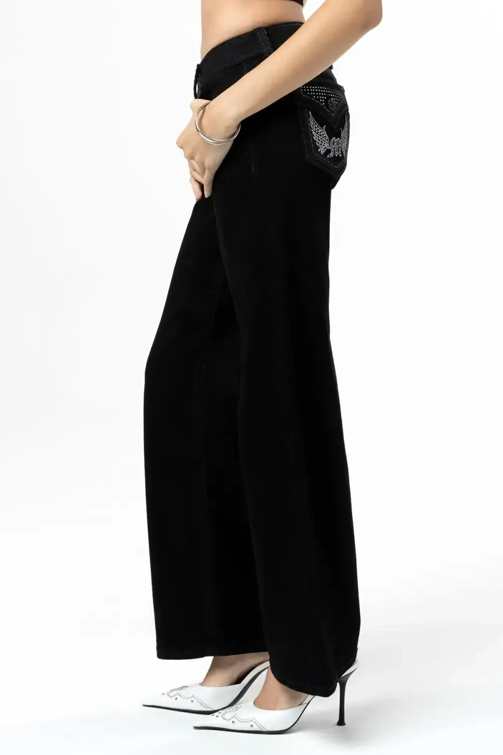 Angelline Wide Leg Jeans