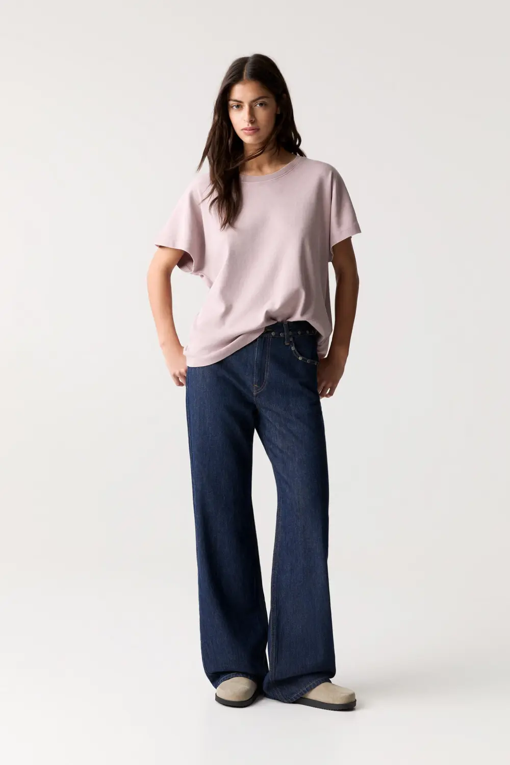 Camiseta manga entera oversize