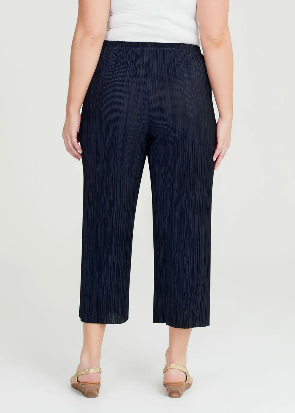 Pleat Culotte Pant