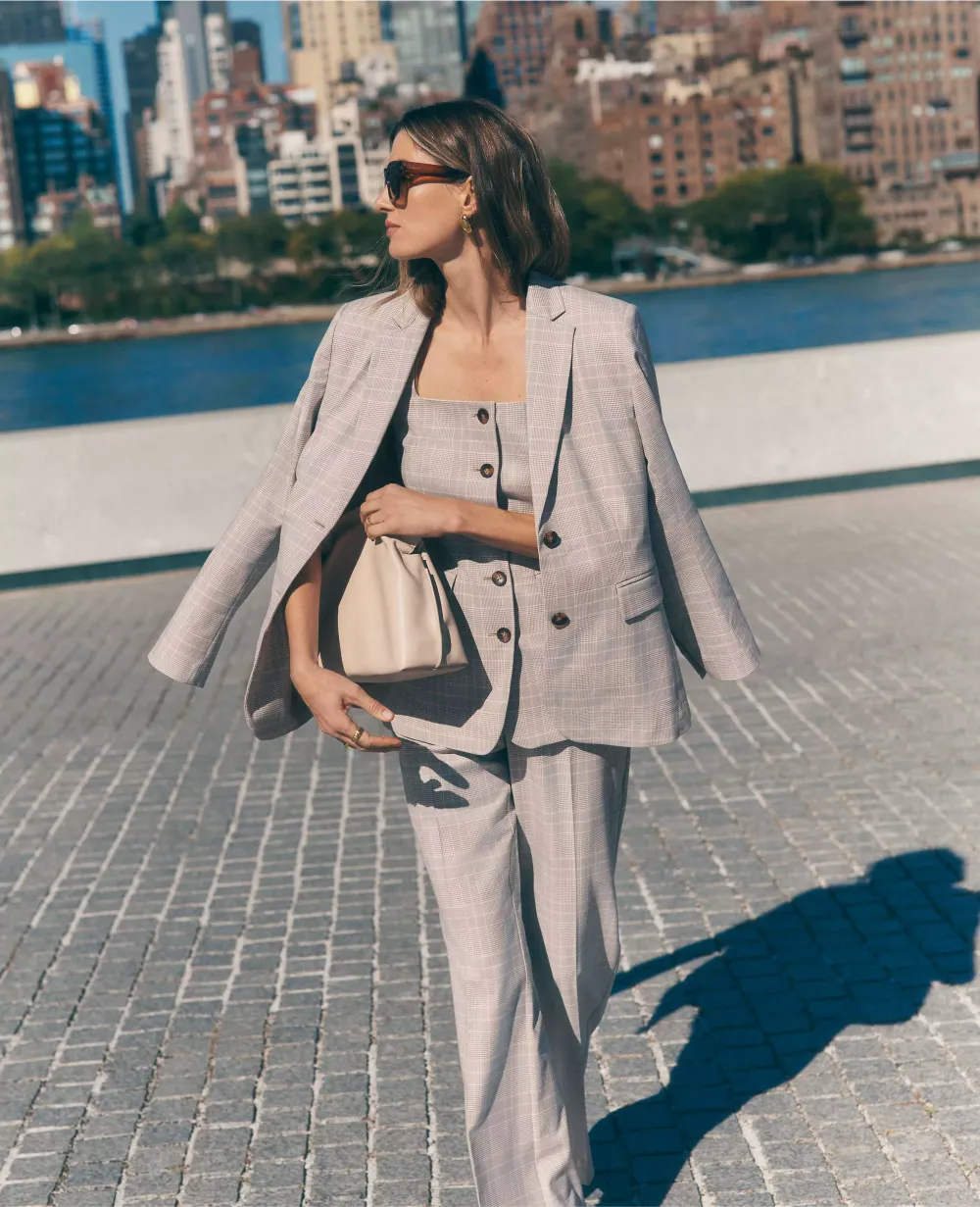 The Greenwich Blazer in Plaid