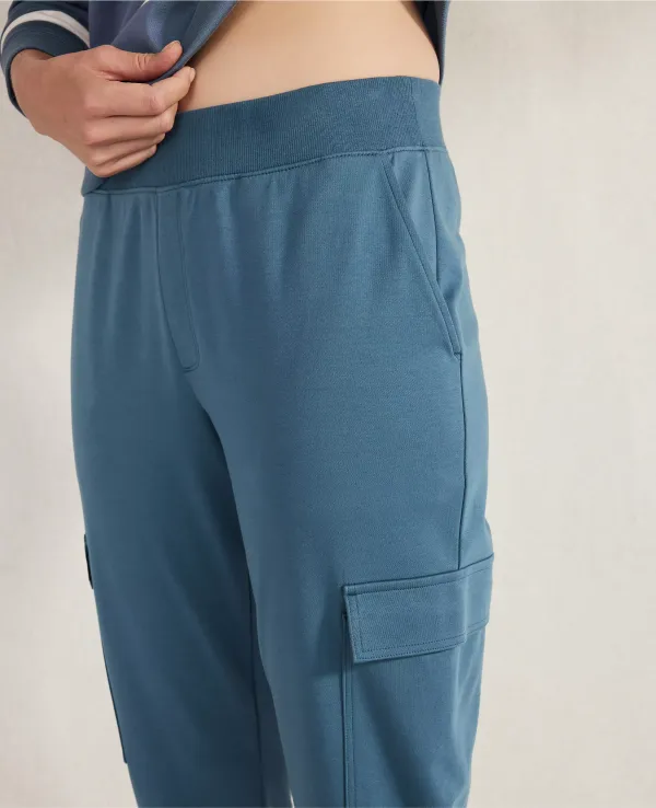 Haven Well Within Organic Cotton Interlock Cargo Pants