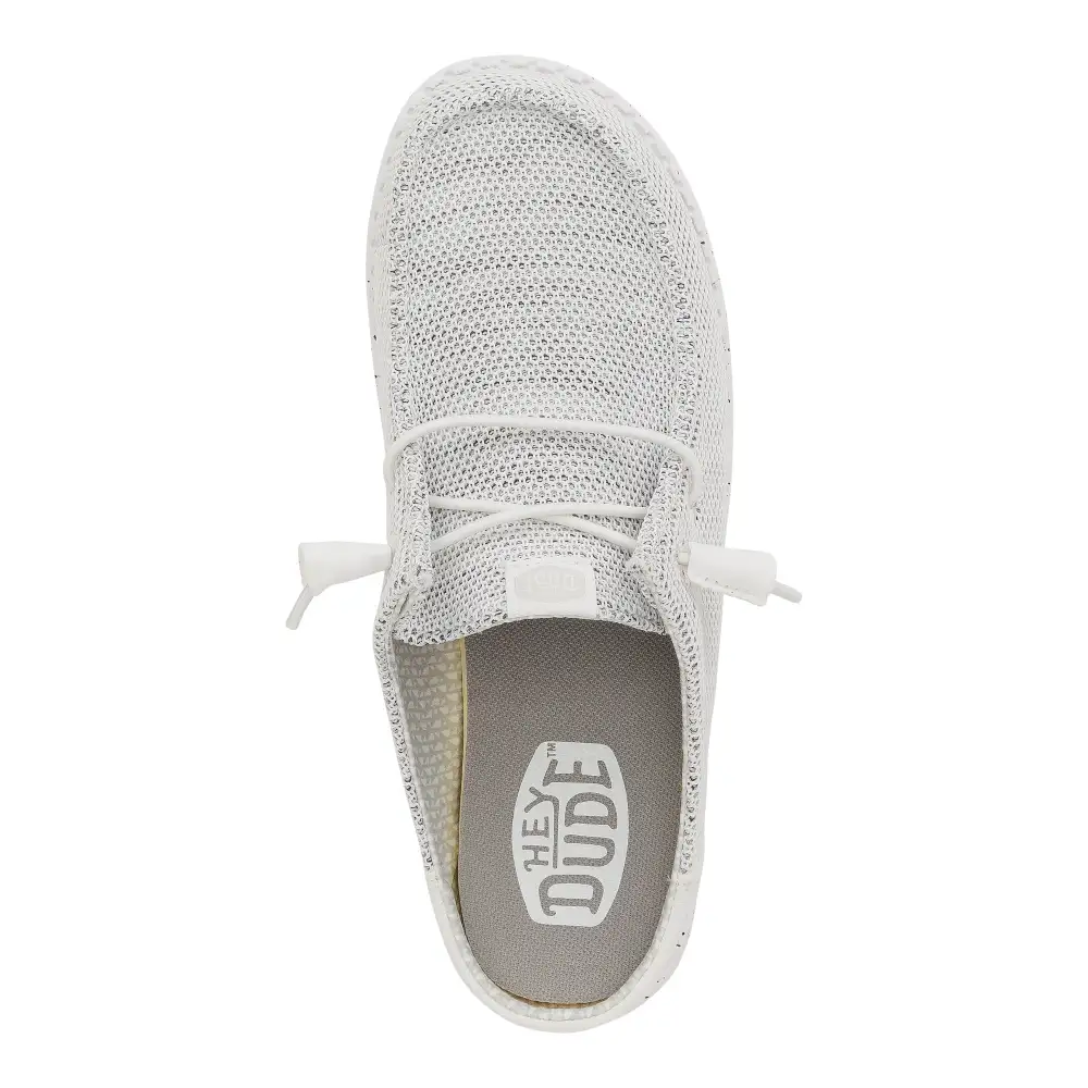 Wendy Slip Stretch Sox - Stone White