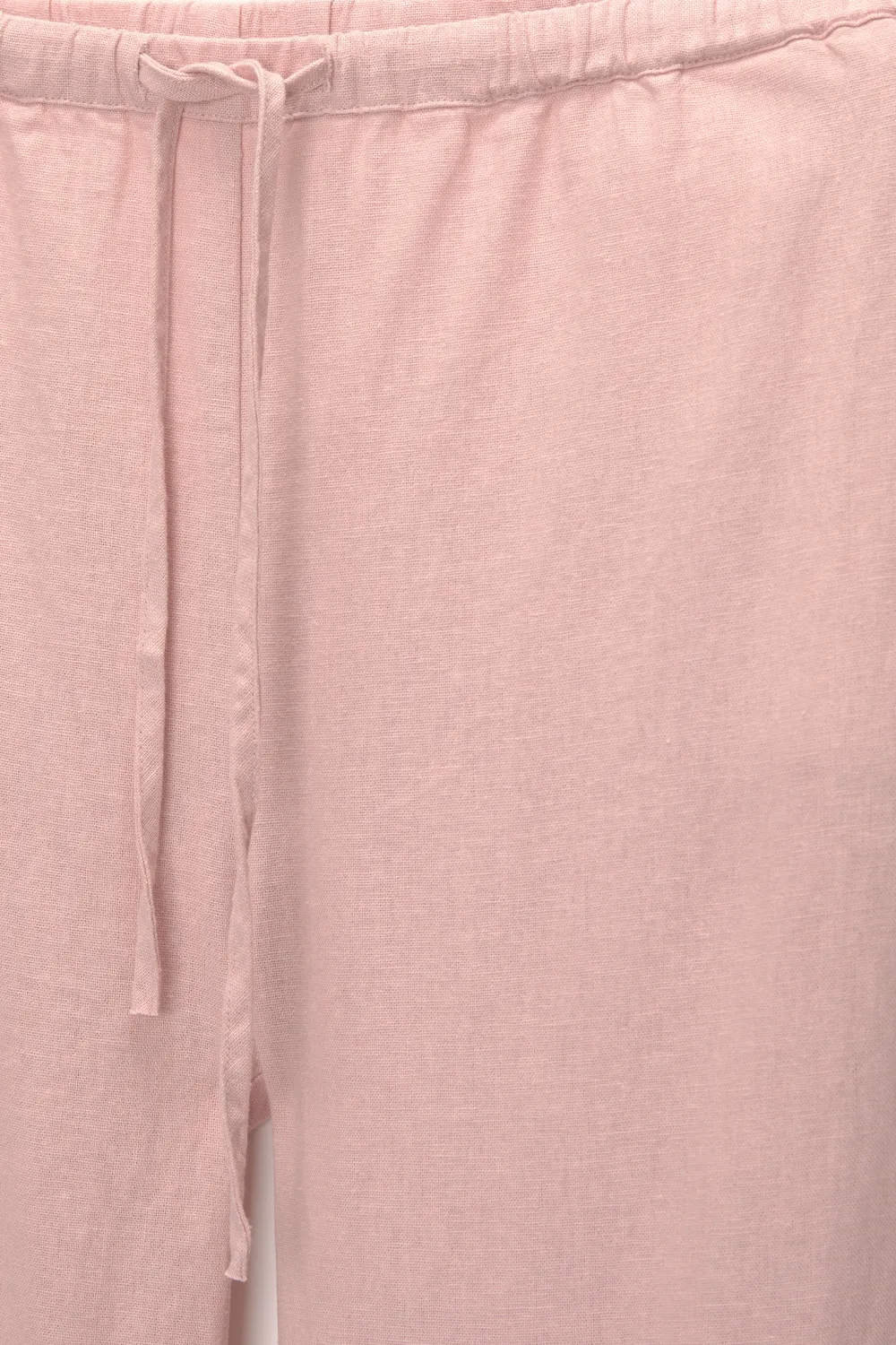 Pantalón fluido con lino