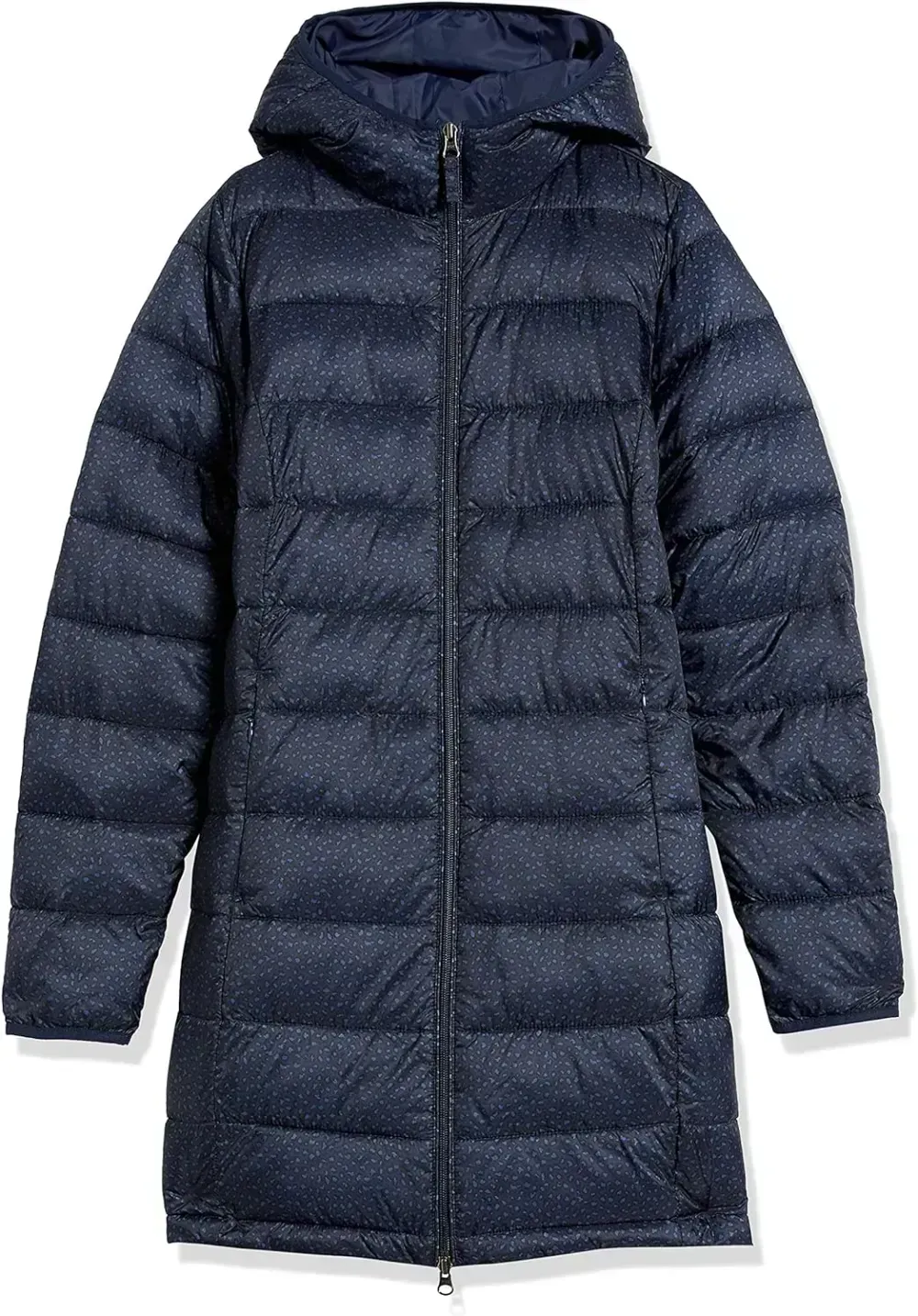 Women's Lightweight Water-Resistant Hooded Puffer Coat (Available in Plus Size)