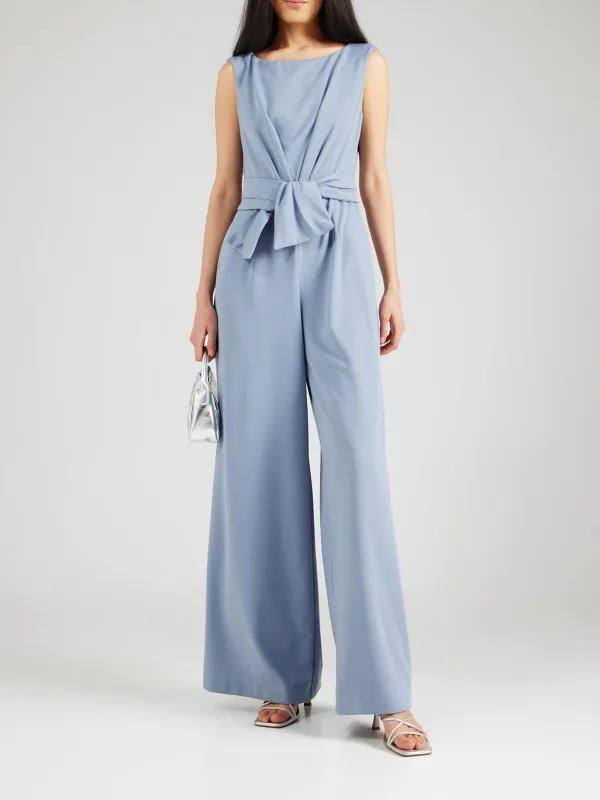 Crew Neck Casual Style Jumpsuit