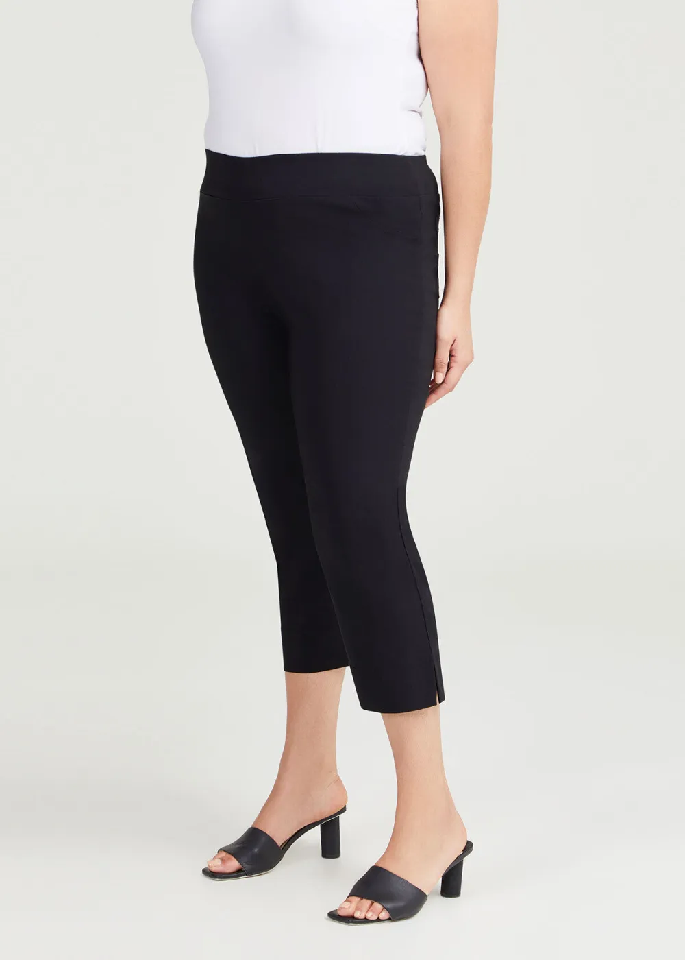Expose Split Hem Crop Pant