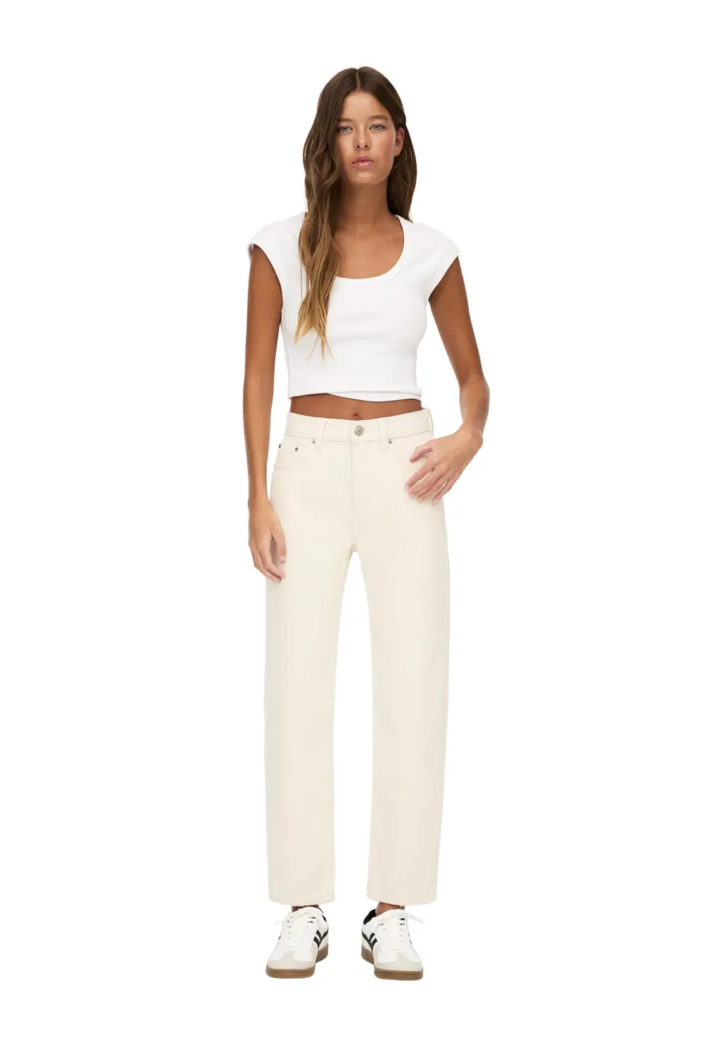 Jeans mom básicos