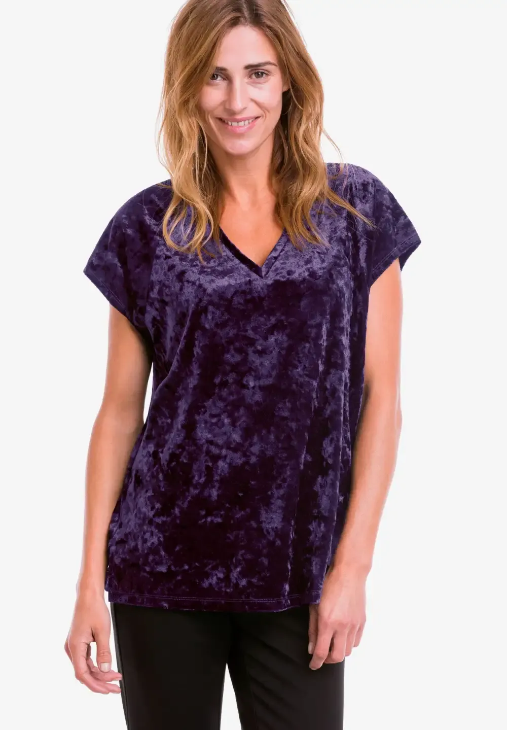Crushed Velour Tee