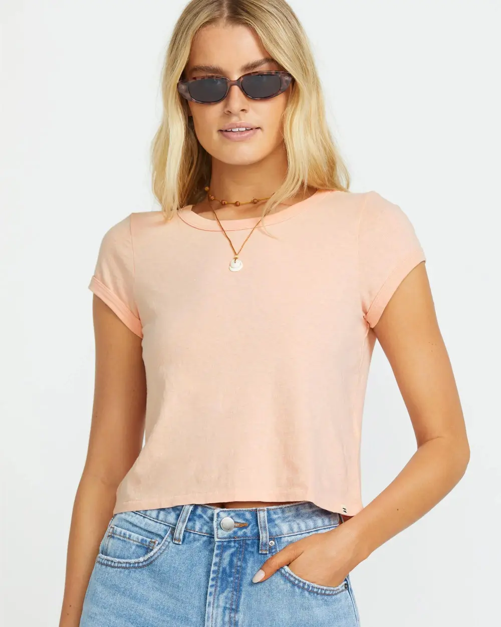 Daily Tee - Dusty Peach