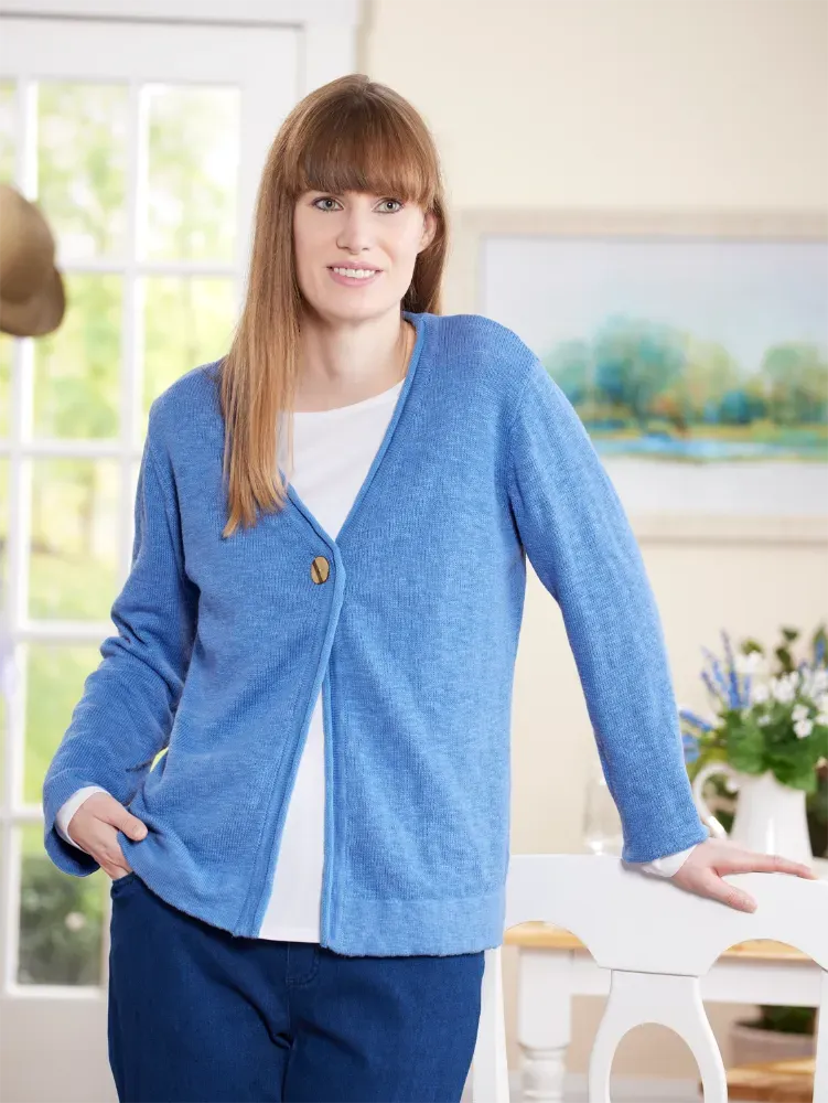 Women's Flyaway Cotton Cardigan