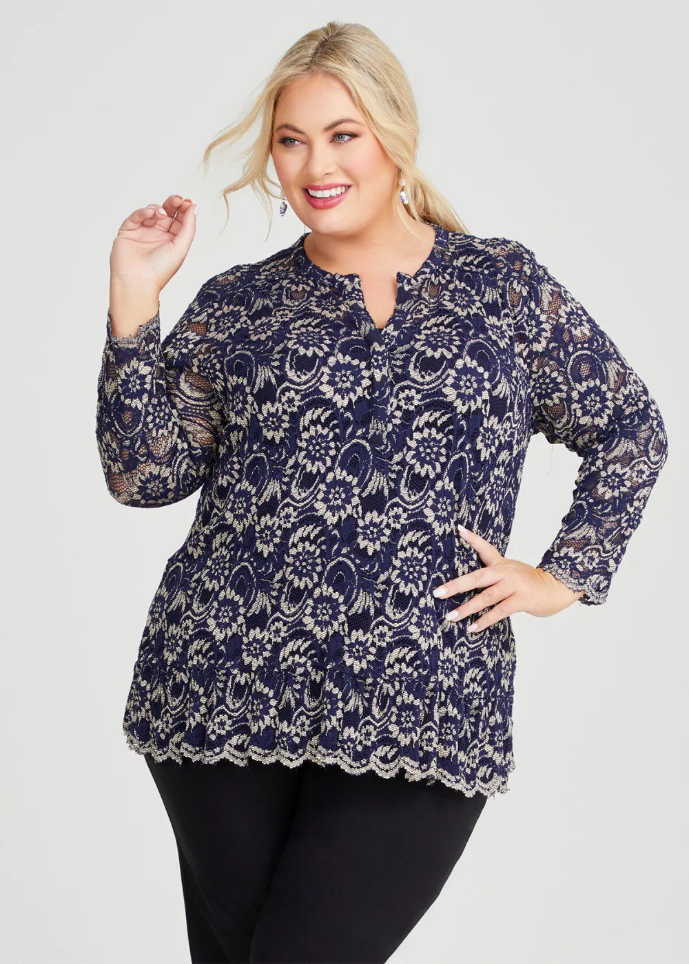 Lace Lauren Top