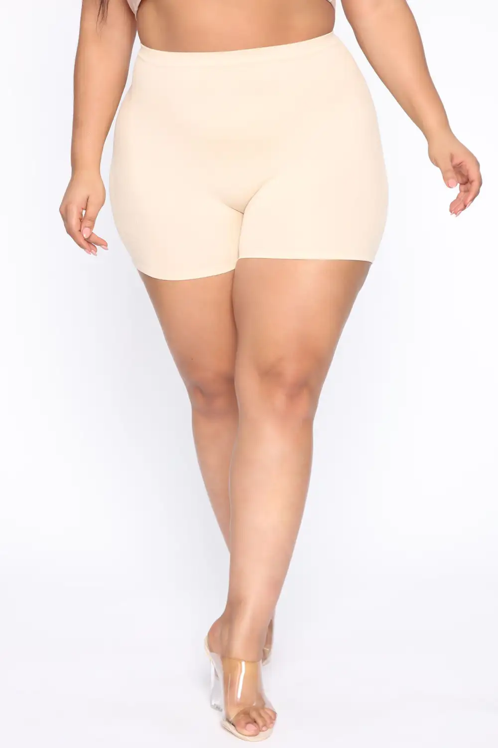 Uncomplicated Seamless Shorts - Nude