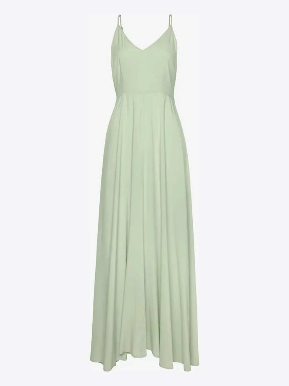 Plain Colored Sleeveless Dress