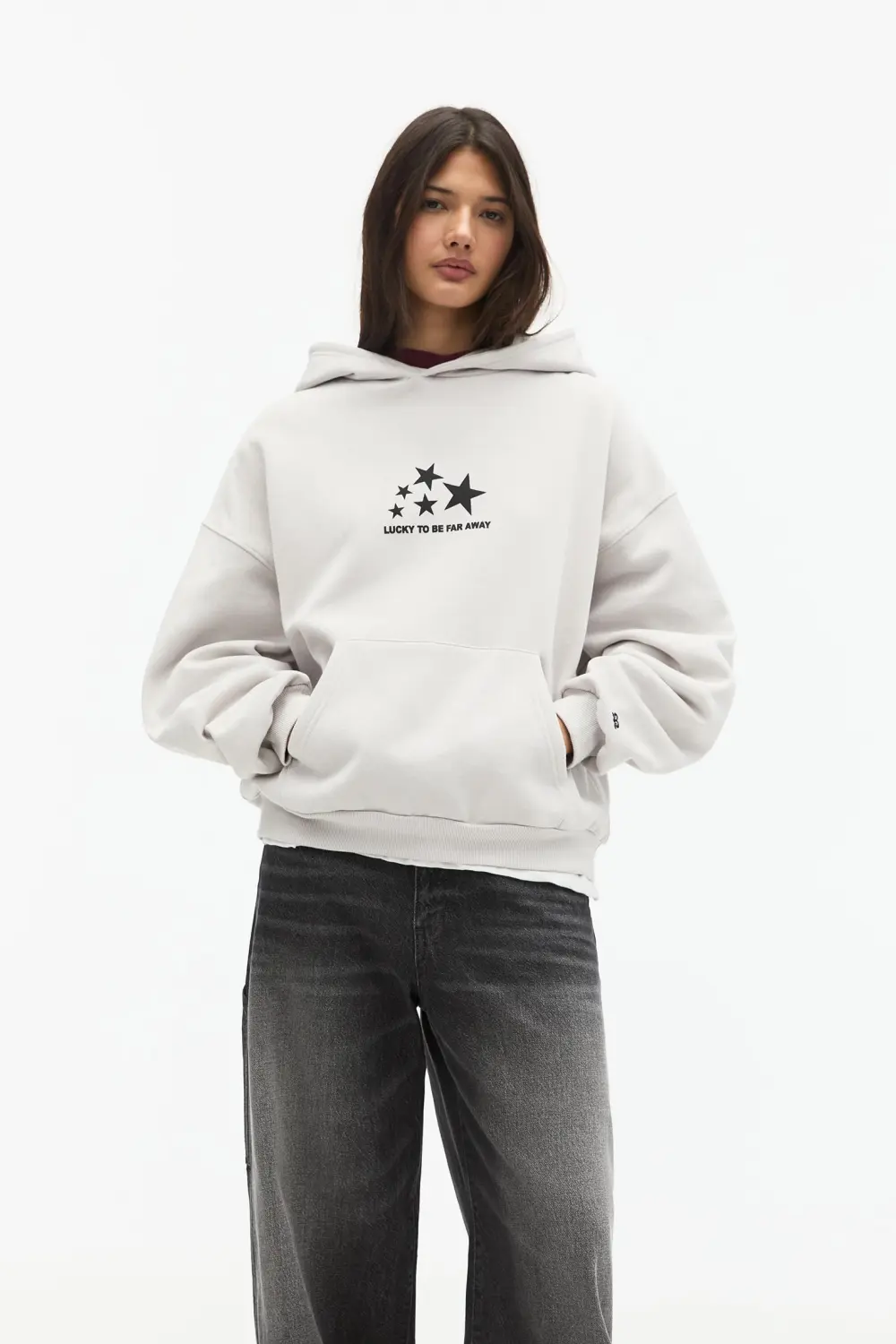 Sudadera capucha estrellas