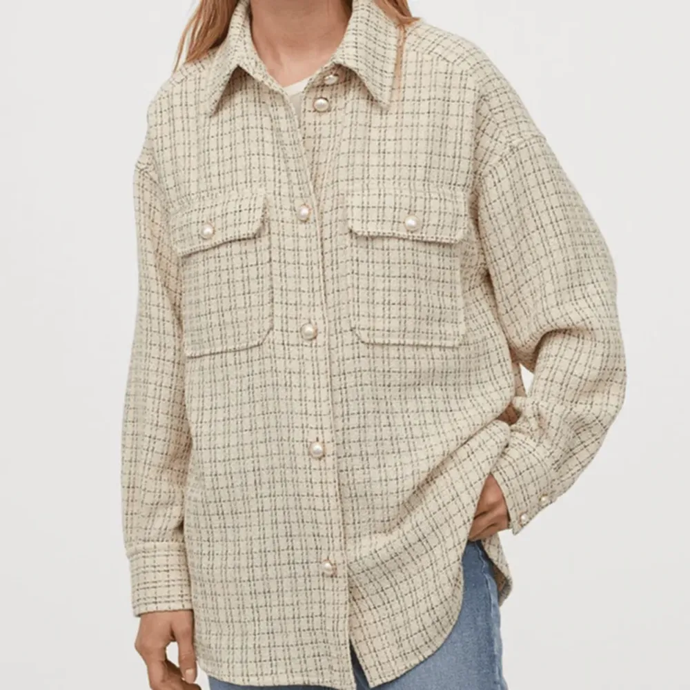 Oversized Vintage Plaid Shirt