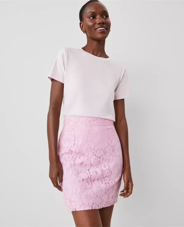 Floral Lace Skirt